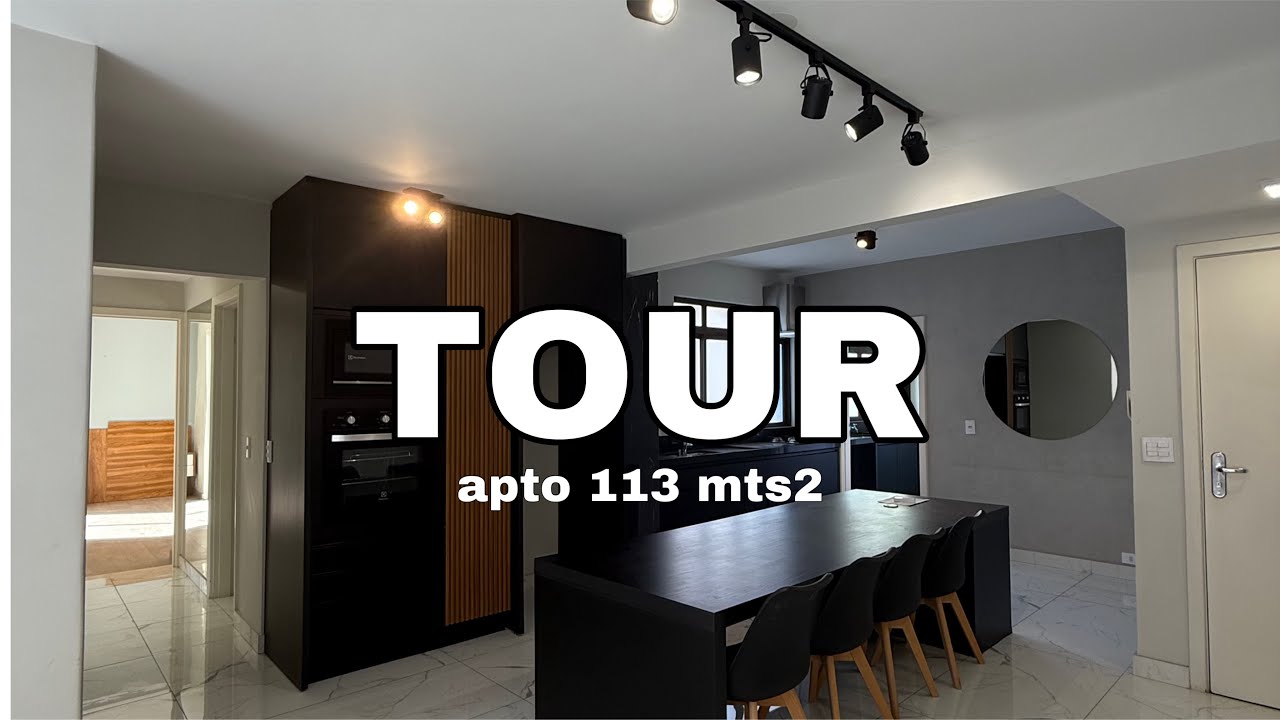 Tour pelo novo apartamento! 113 metros 2