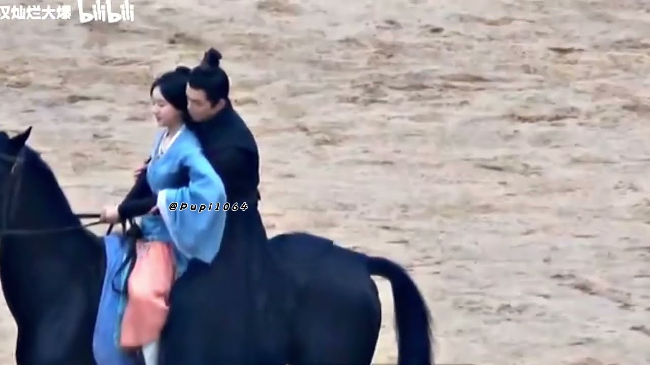 [New Reuters] WuLei and Zhao Lusi practice Horse riding for “Love Like the Galaxy”