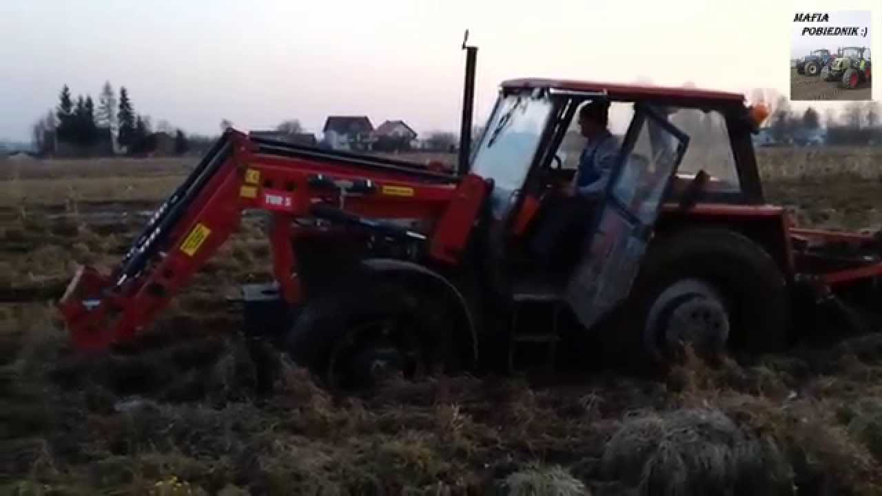 HIT !!! Mega Wtopa 1015. Ursus 1014 Utopiony W Błocie. Claas I Mtz w Błocie. Ryk Śilnika.