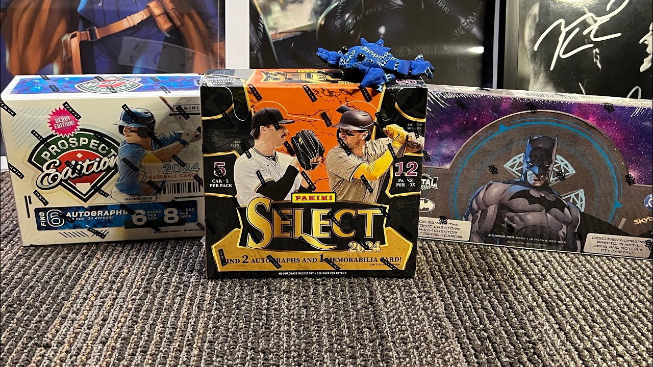 This is Mad 2 Tie Die's & Gold Mem /10 Select 2024 Baseball Hobby Box