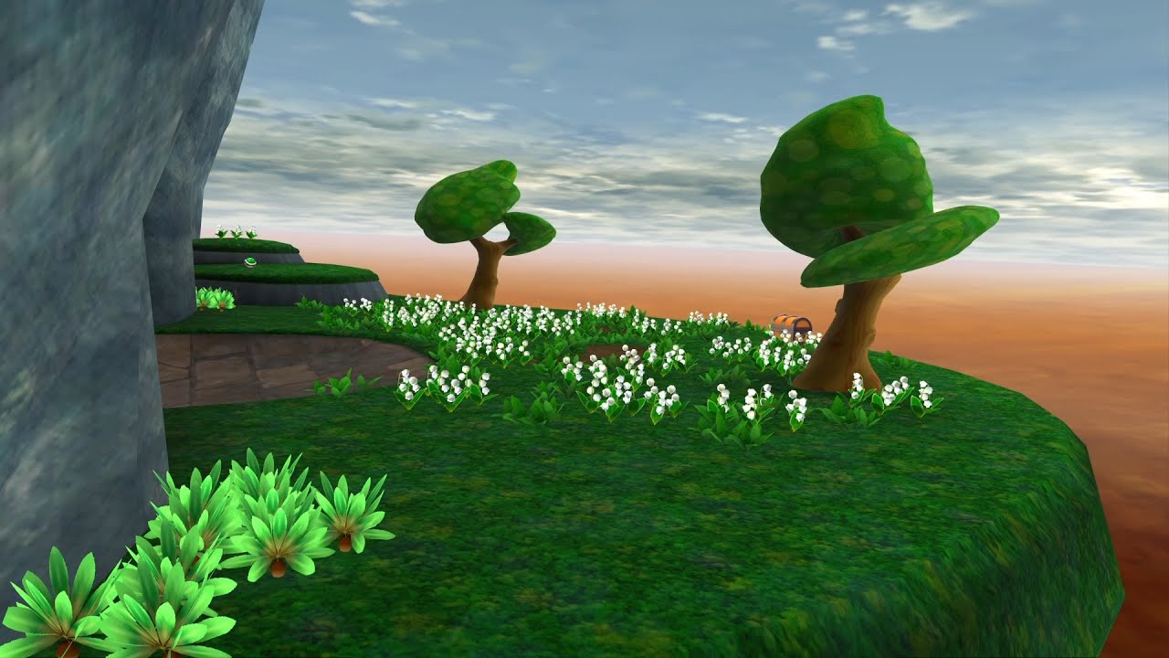 Super Mario Galaxy 2 - Slimy Spring Galaxy Blossom Grove Ambiance [Extended]