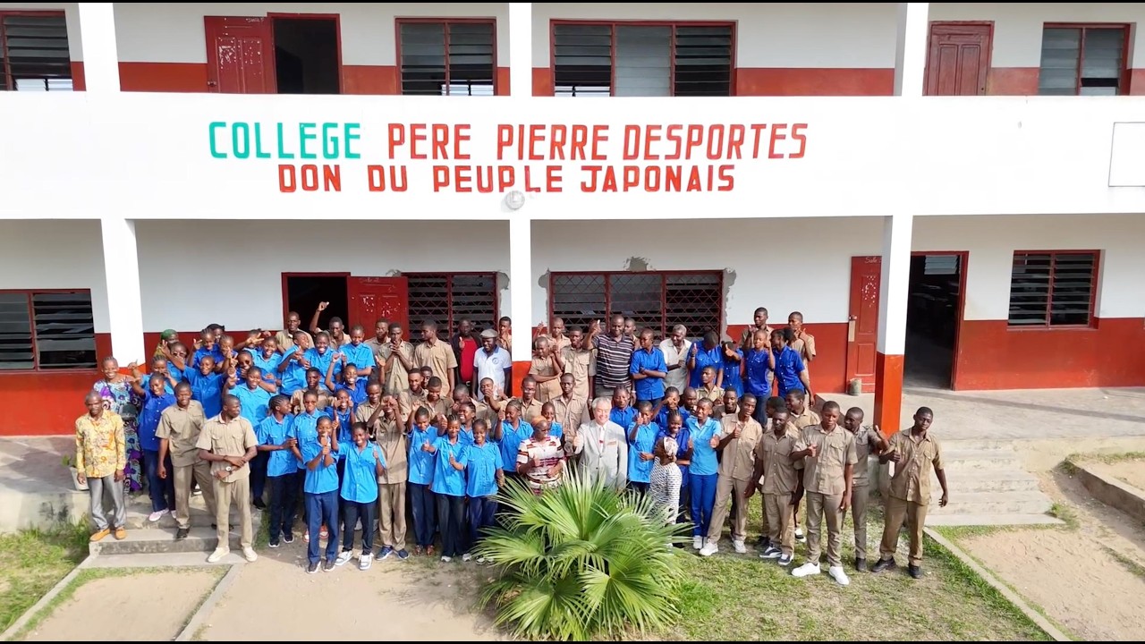 Coopération Japon–Congo: écoles, centre de santé, équipements… une tournée stratégique à Brazzaville