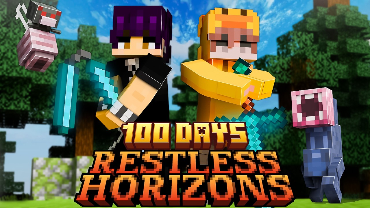 We Spent 100 Days in Restless Horizons (Modern RLCRAFT)
