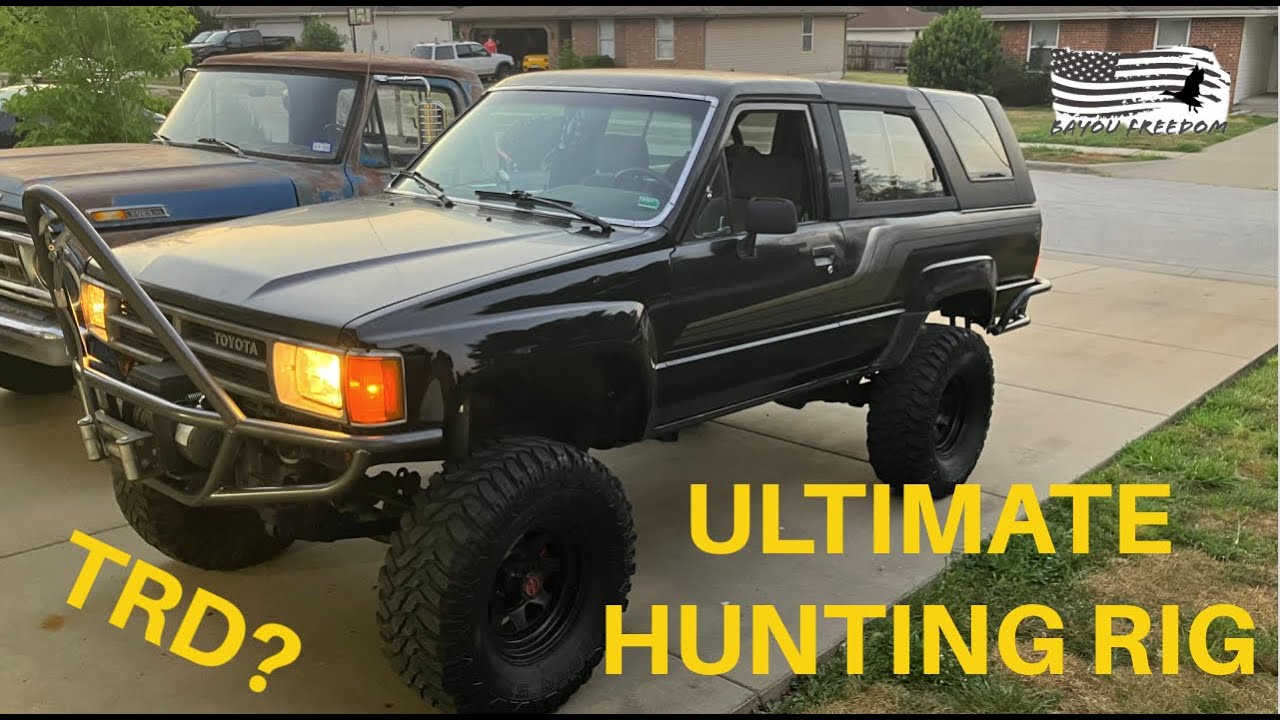 ULTIMATE OVERLAND Hunting Rig! 1st Gen 4Runner Build!