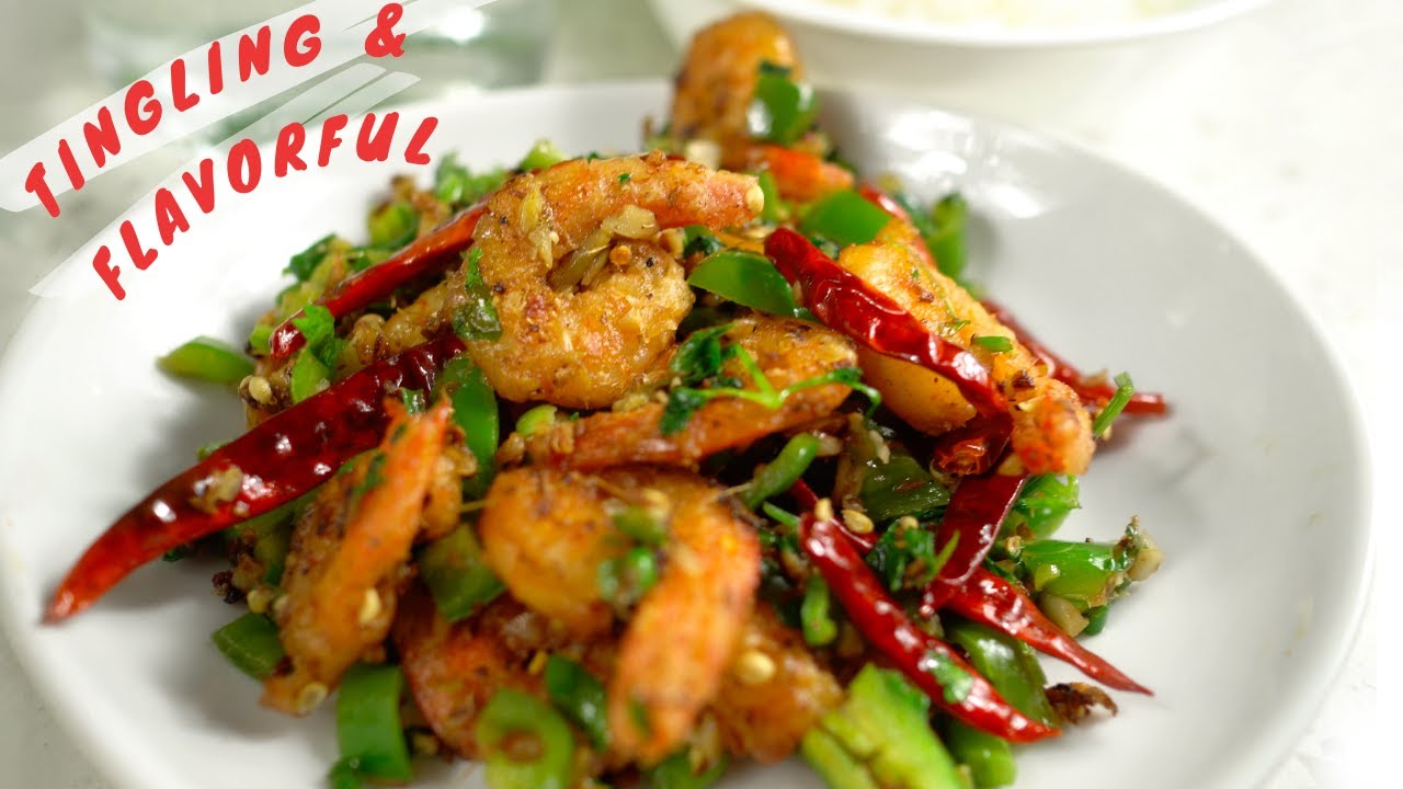 How to make CRISPY SICHUAN PEPPERCORN SHRIMP