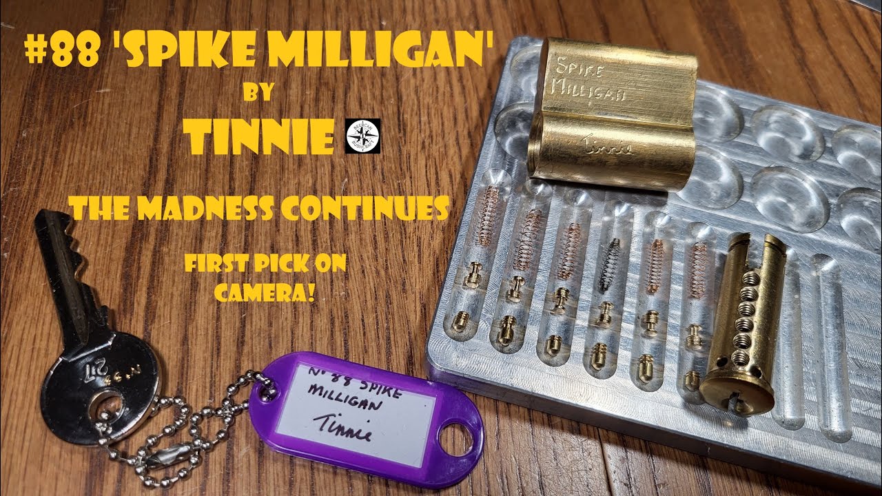 'Spike Milligan' #88 Challenge Lock by @BeercanBushcraft - Grabby Ping Pong Madness - First Pick