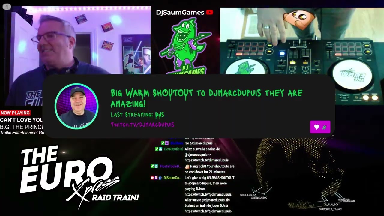 EuroXpress 90's Eurodance XXL Raid Train, Episode 5 - DJSaumGames Live Mix