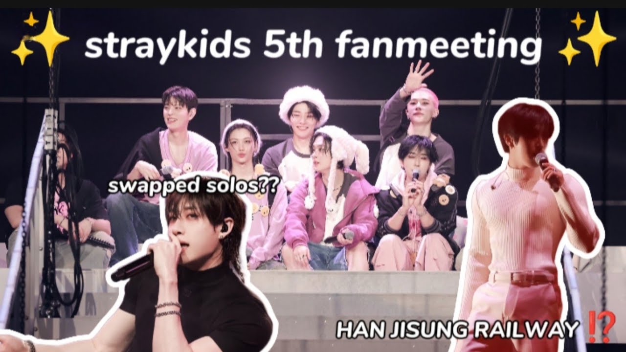 краткий обзор 5-й фан-встречи StrayKids