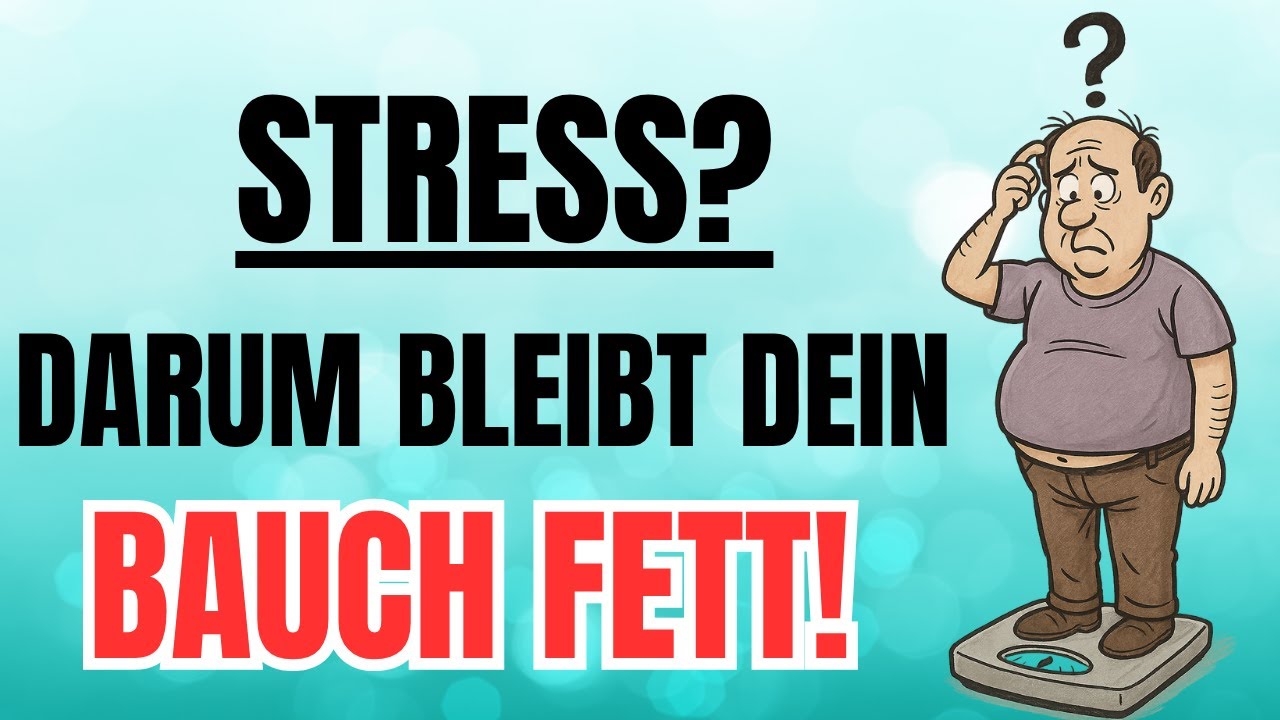 Der Cortisol-Trick: Wie Stress heimlich dein Bauchfett wachsen l&auml;sst (und wie du ihn stoppst!)