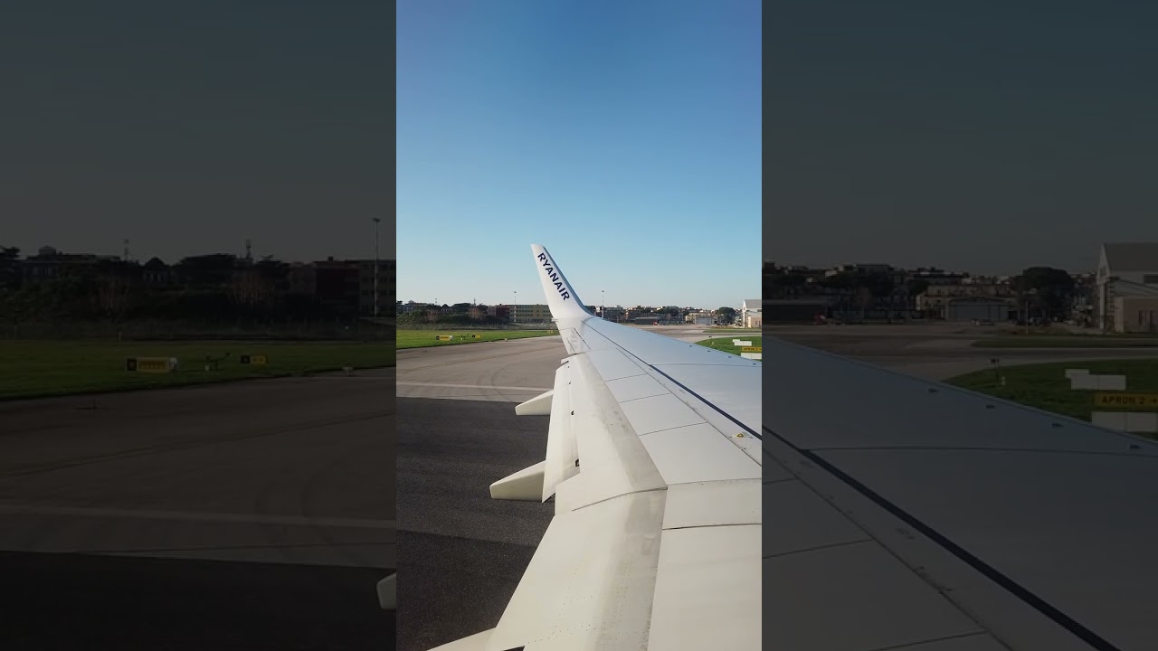 Partenza da Napoli Capodichino con Ryanair Boeing 737