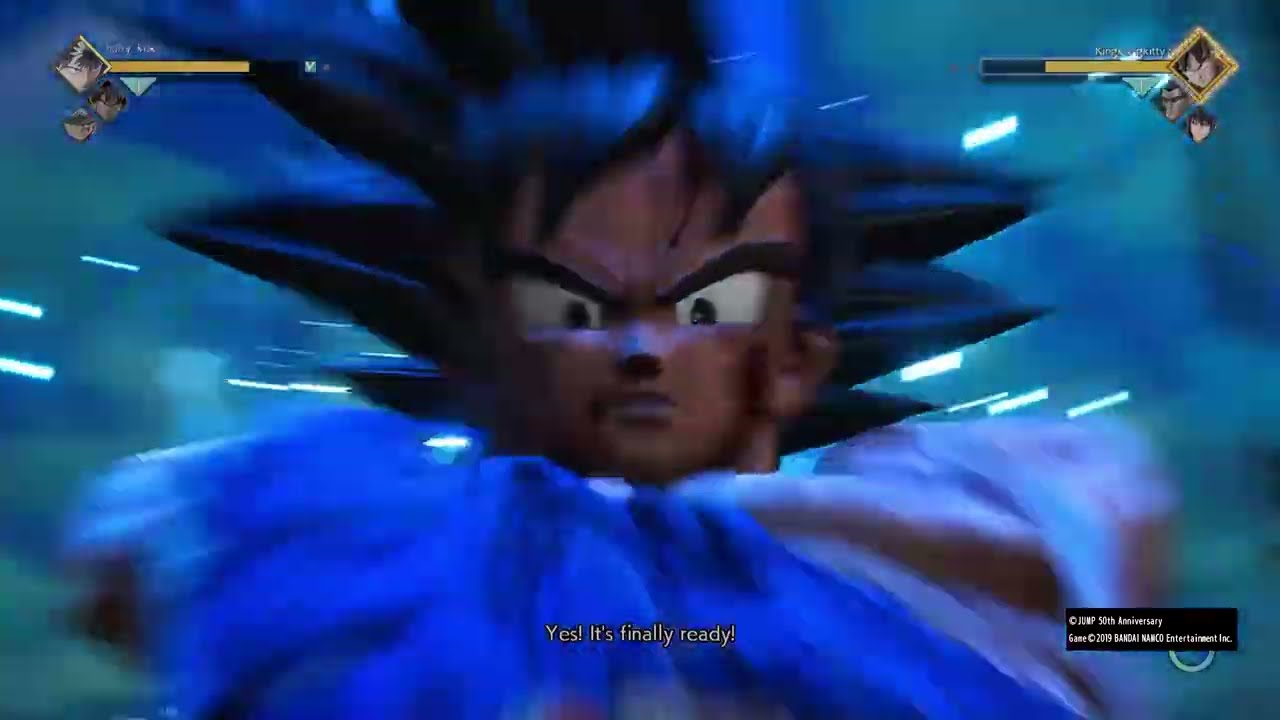 Jump Force (PS5) FULL HD 60FPS HDR | vid 45 | DBZ ONLINE | GOKU SPIRIT BOMB (GENKIDAMA)