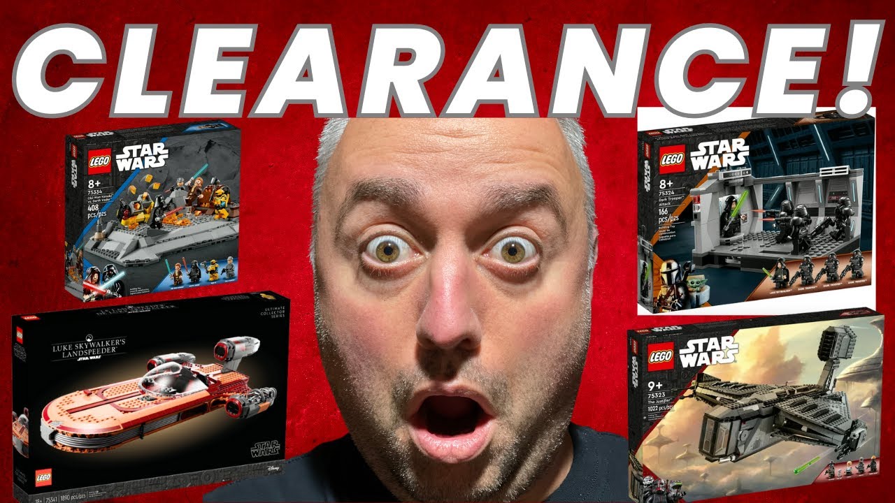 HUGE Lego Star Wars CLEARANCE Deals Right Now at Walmart! Lego Star Wars Retail Arbitrage !