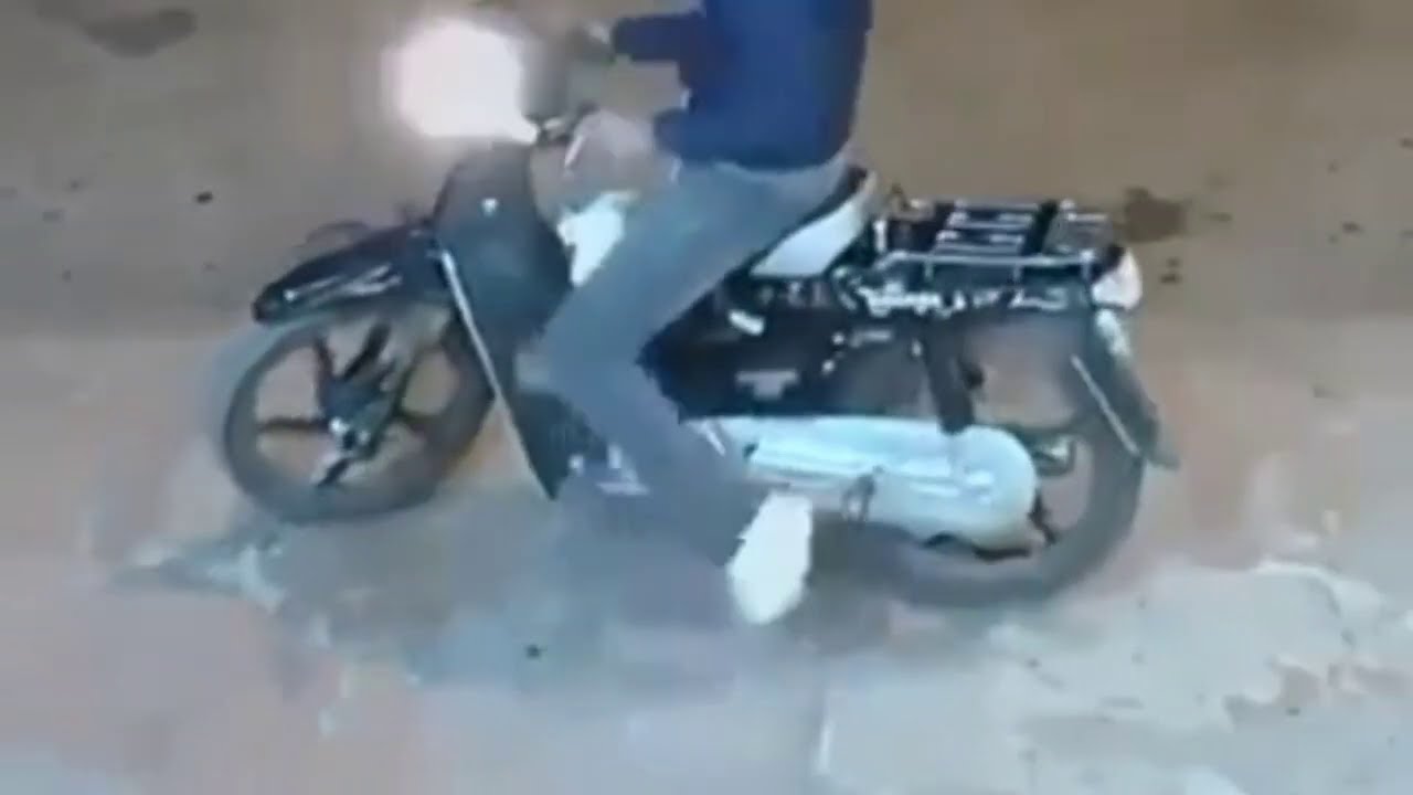 Accidente en moto &iquest;Fatal? Crash, choque brutal