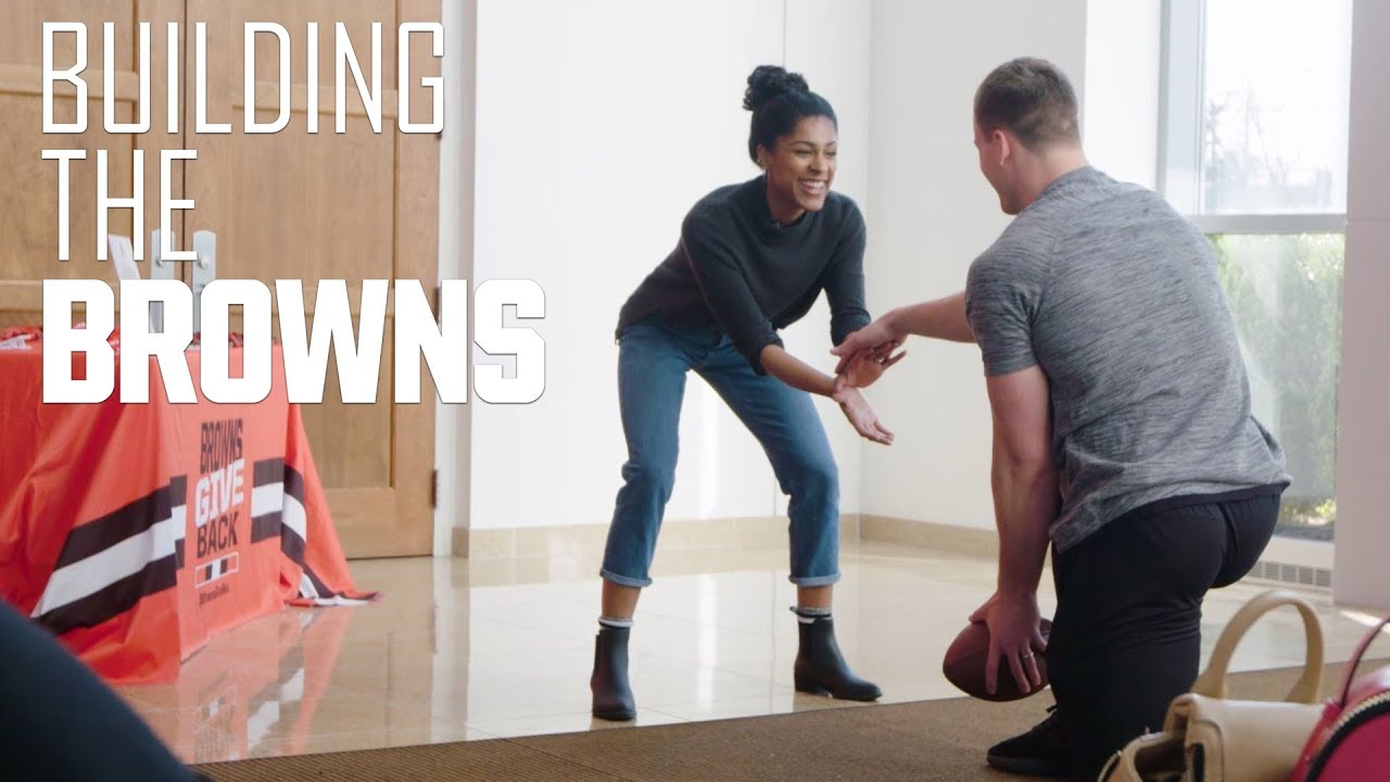 Browns' Seth DeValve and wife make an impact in community | Cleveland Browns | Building the Browns