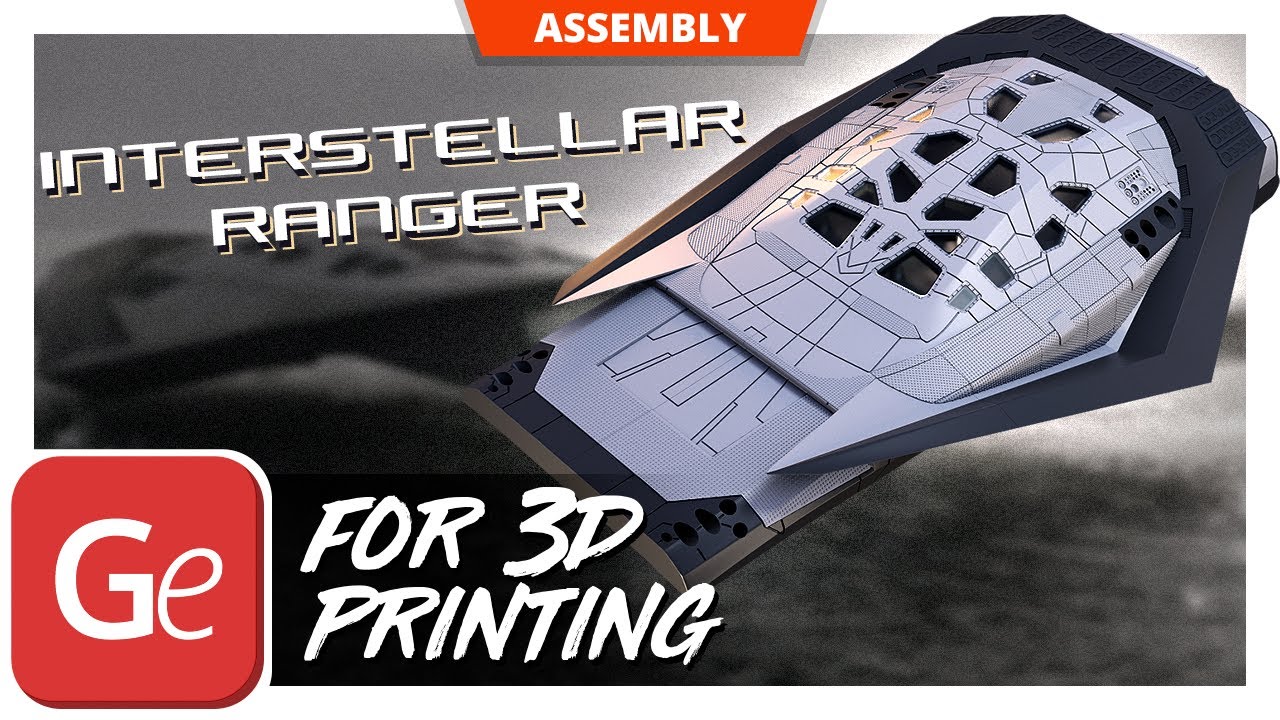 Interstellar Ranger 3D Printing Model | Assembly by Gambody