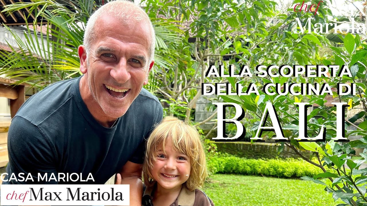 🐒 BALI (Ubud) Scopriamo la VERA CUCINA BALINESE - IN VIAGGIO CON PAPÀ Chef Max Mariola