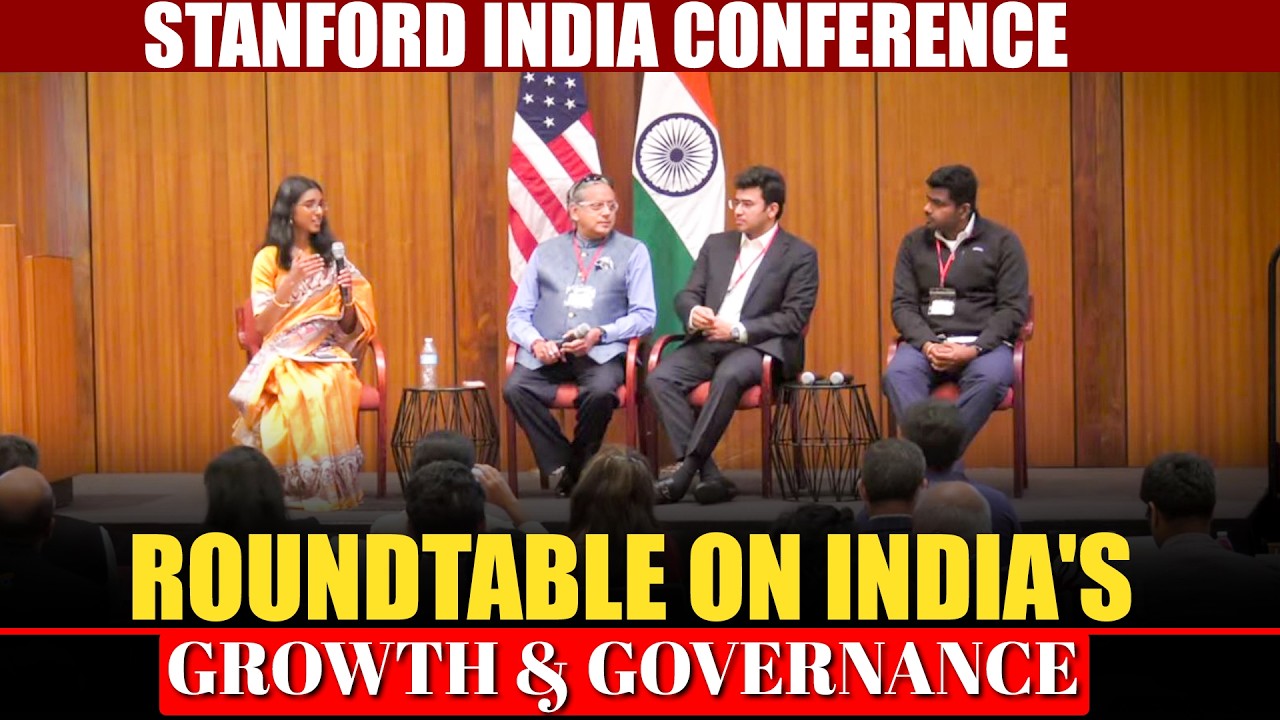 Stanford India Conference I Roundtable on India's Growth & Governance I Shashi Tharoor I Annamalai