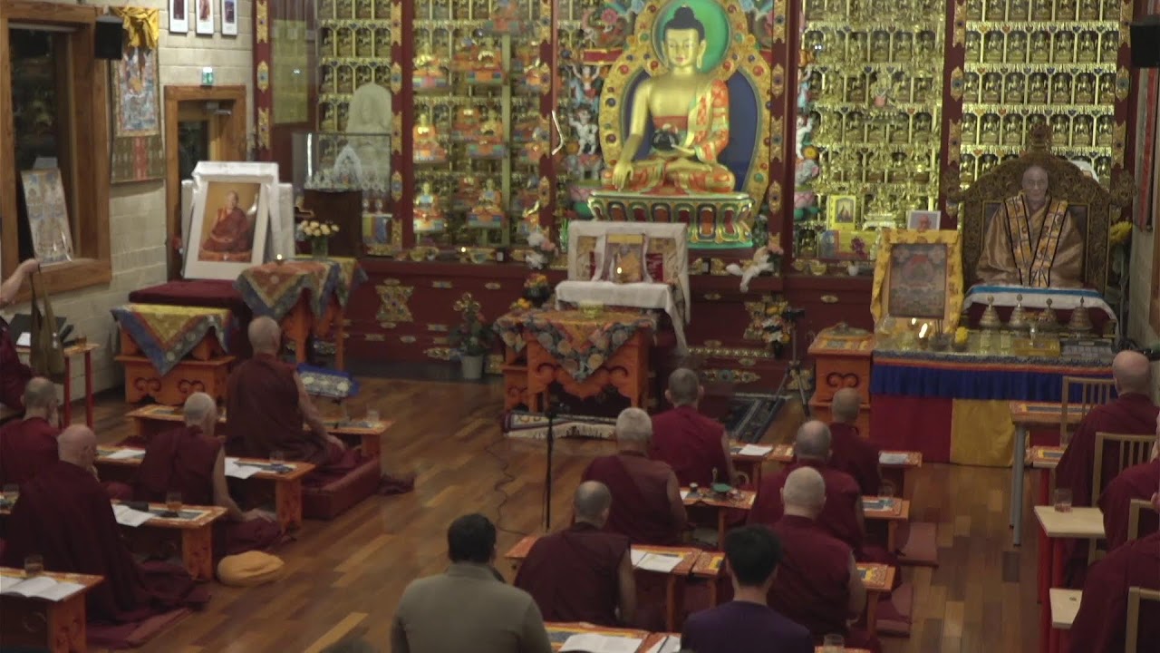 Tara Puja for Ganden Trisur Rinpoche Lobsang Tenzin