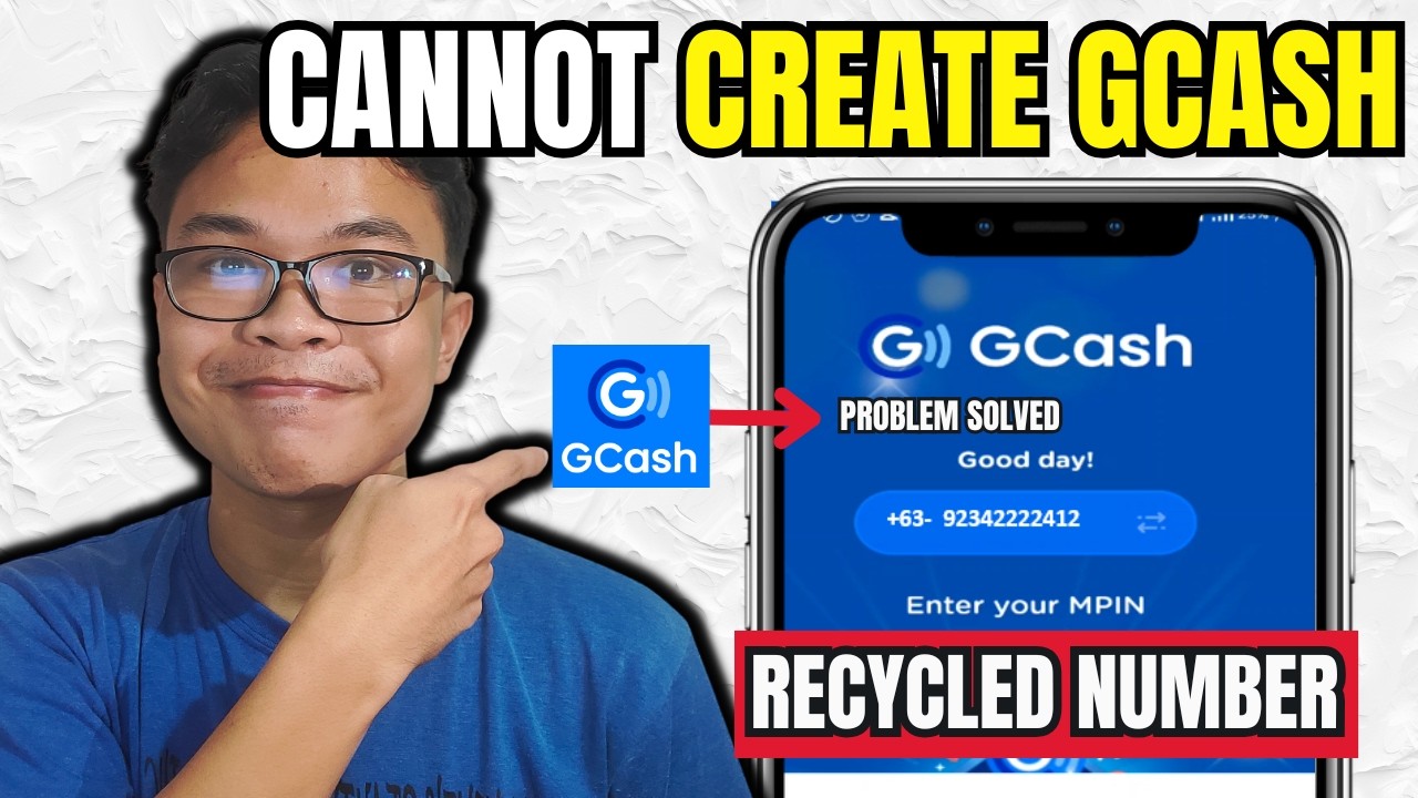 Hindi Makagawa ng Bagong GCash Account kahit Newly Registered ang Sim? Recycled GCash number fixed