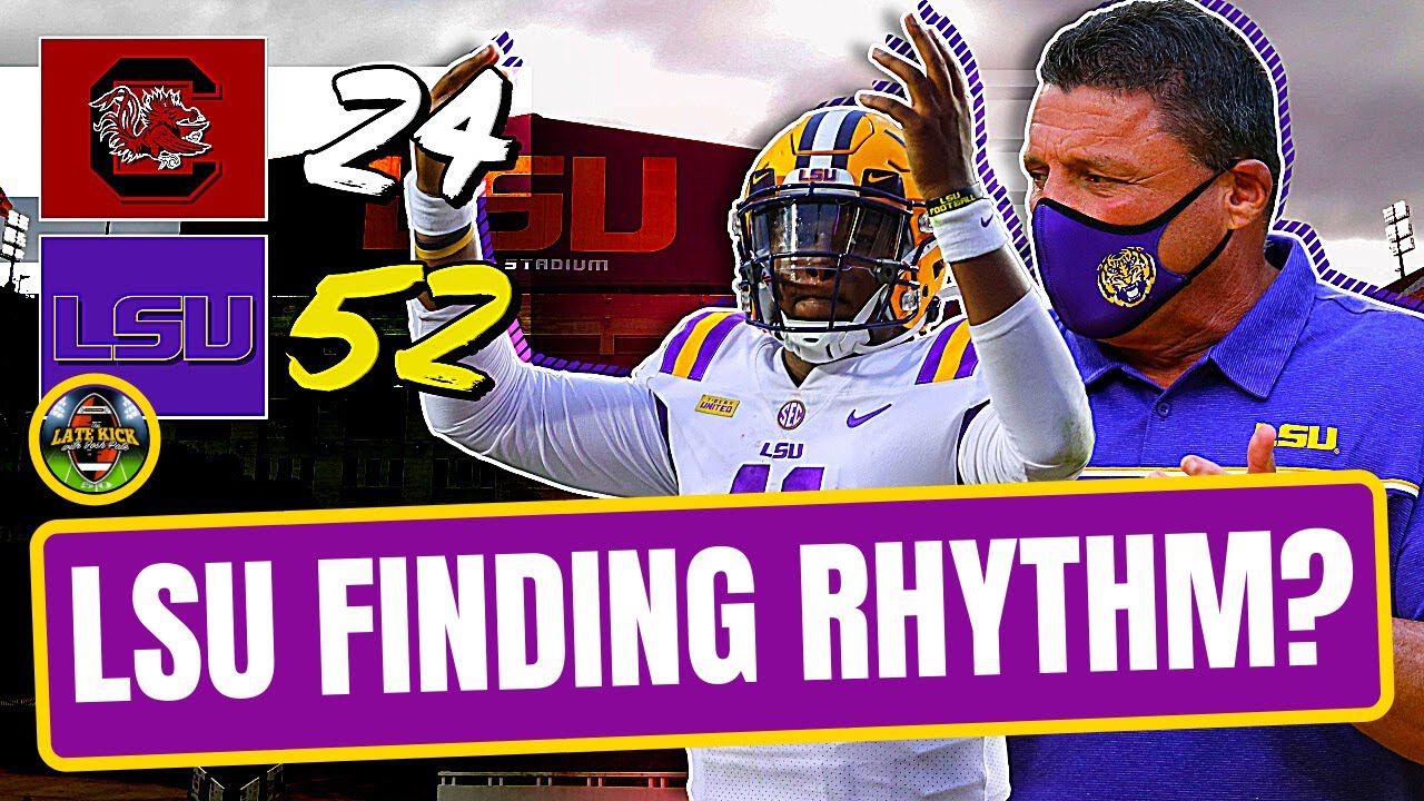 LSU Smokes South Carolina - Rapid Reaction (Late Kick Cut)
