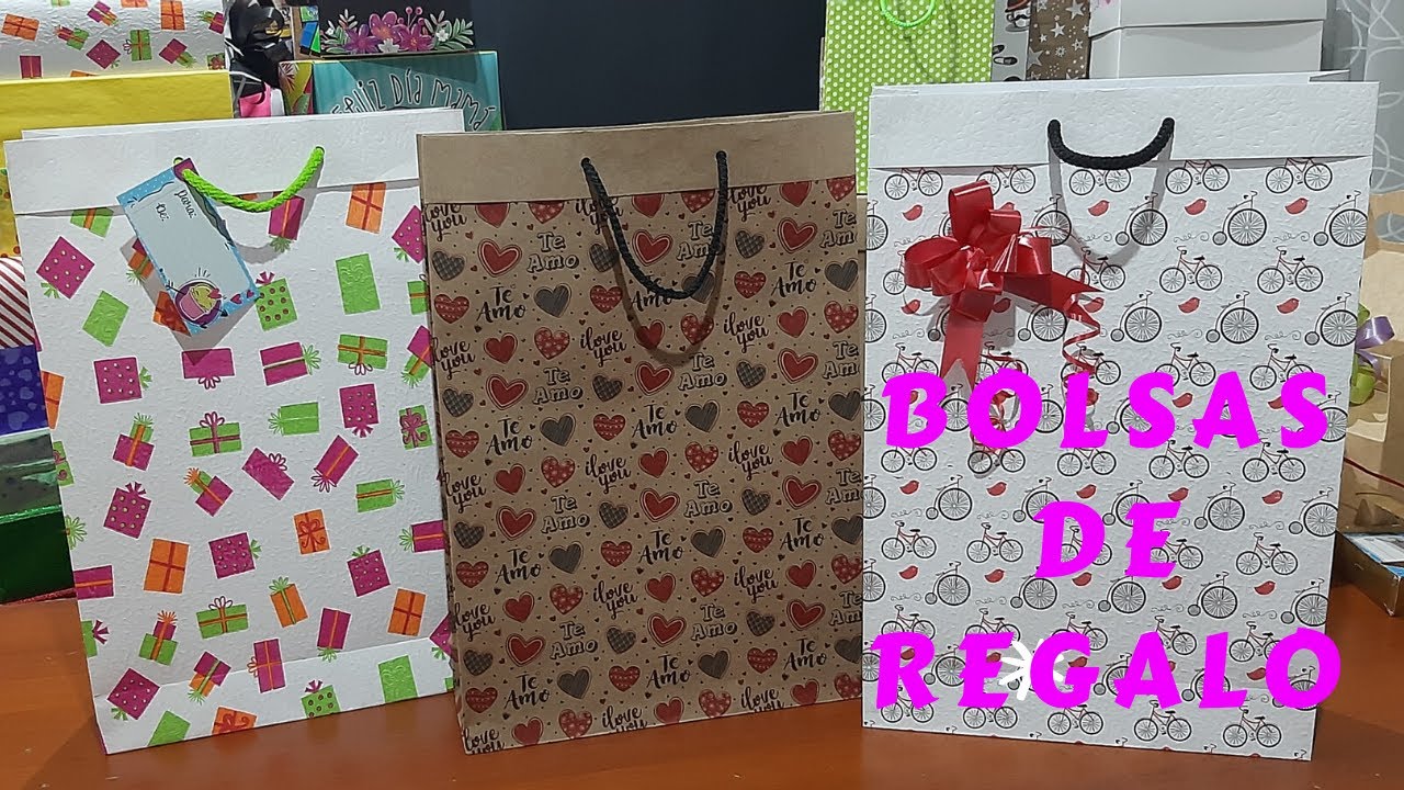 COMO HACER UNA BOLSA DE REGALO