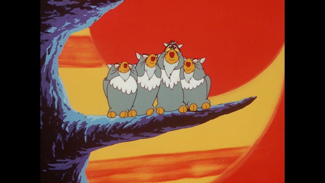 Owls’ Lullaby ENG SUB! HD KIMBA / JUNGLE EMPEROR 1965  (ふくろうの子守歌)