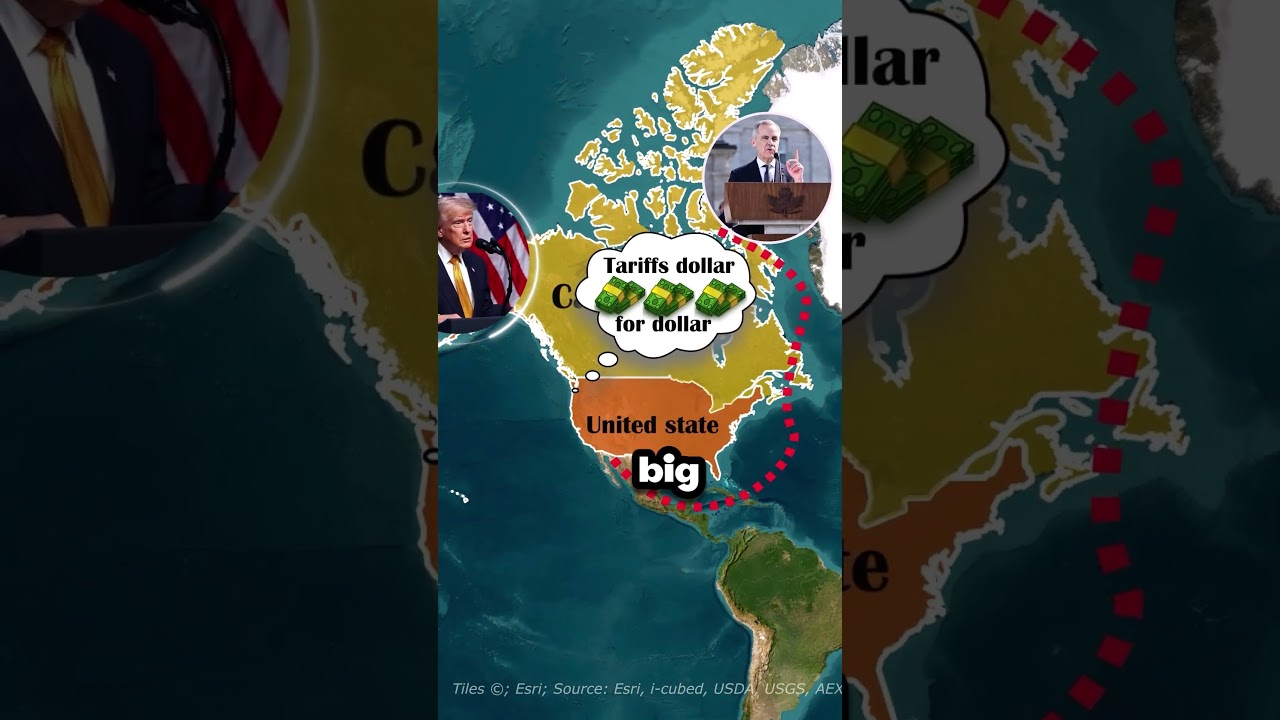 Canada vs. Trump: Is the Trade War Becoming a Fight for Canada's Freedom?  #Canada #Trump #TradeWar