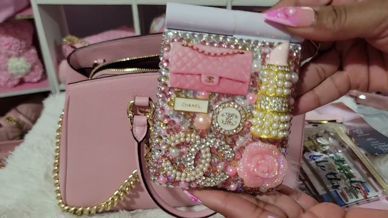 Clean out my Coach Savannah Carryall with me💕 ASMR 💕