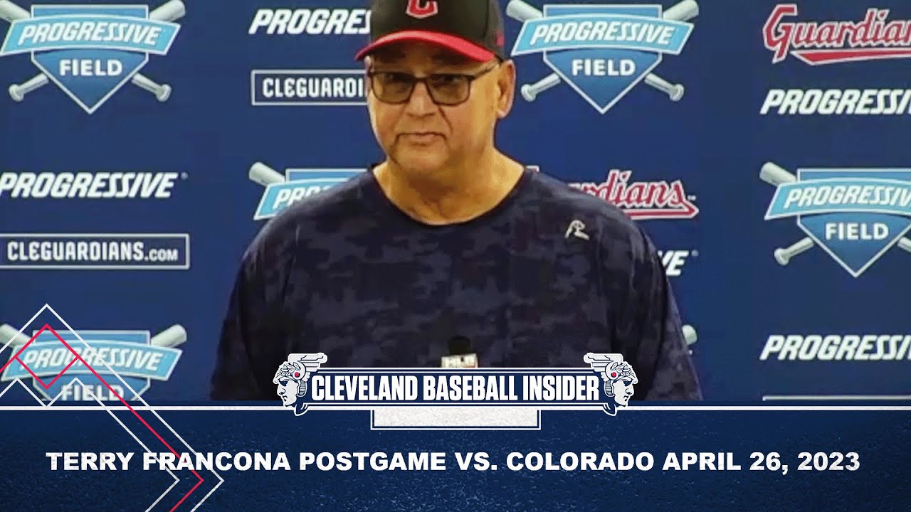Terry Francona Talks About Tanner Bibee's Debut