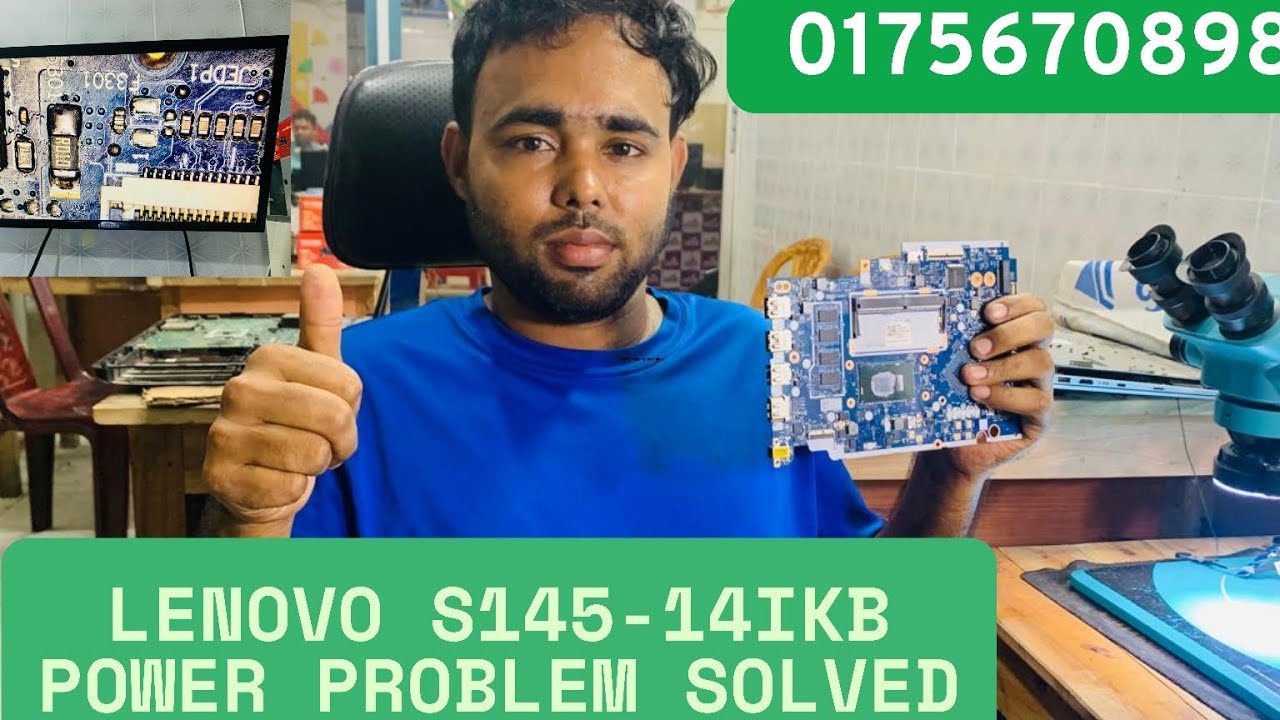 Lenovo S145 Power Problem Solved | Fix No Power | Computer Park BD