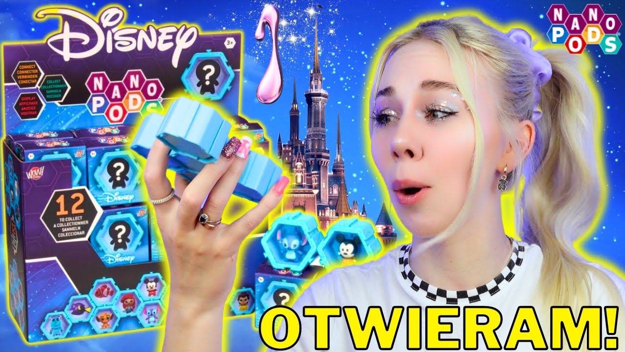 TRAFIŁAM POSTAĆ KTÓREJ NIE MA 😱 | OTWIERAM NANO PODS DISNEY VOL.1 | DISNEY | Pattje