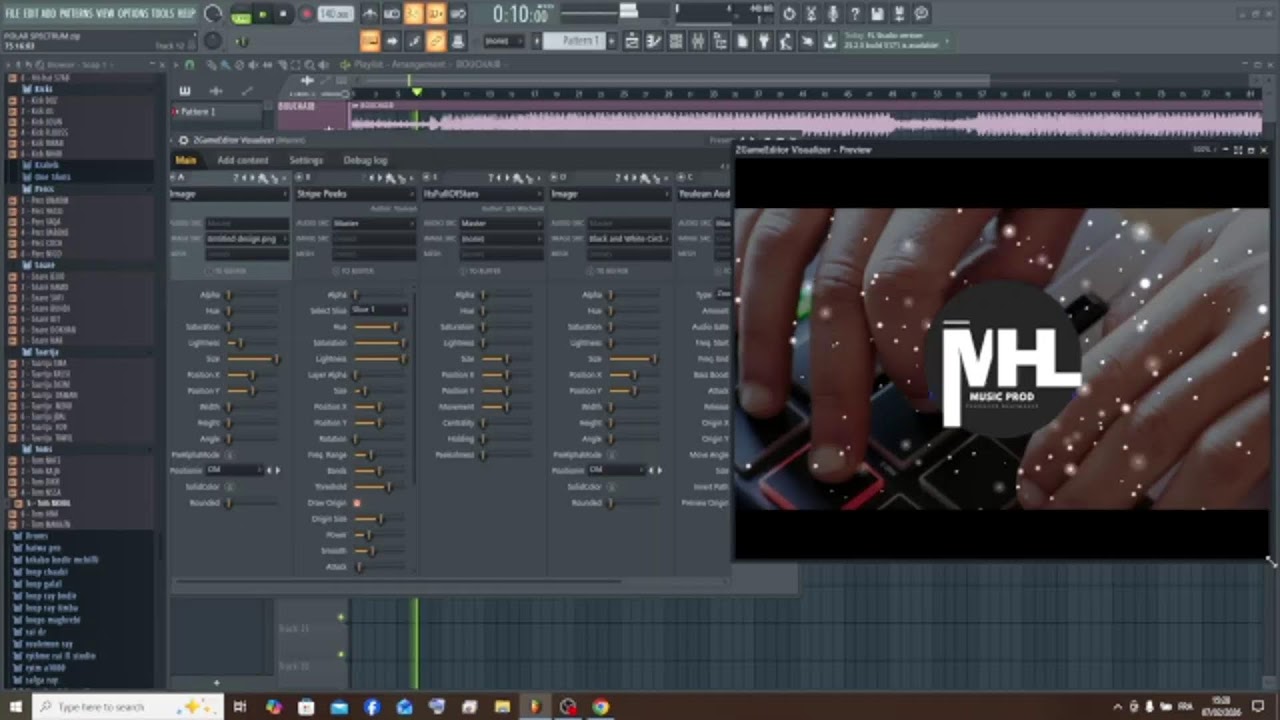 Diffusion en direct de MH PRODUCTION
