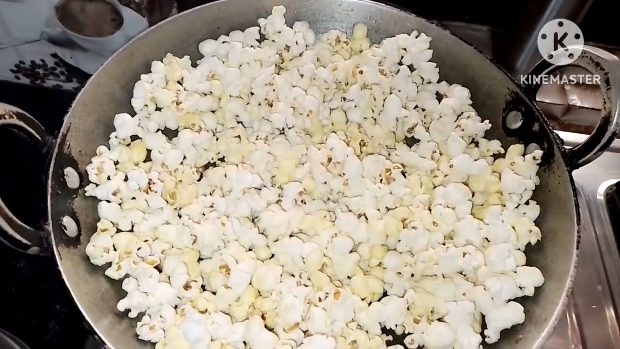 how to make popcorn  मक्की की खील बनाना सीखे। #popcorn_roster #popcorntime #popcorn  #popcorn_recipe
