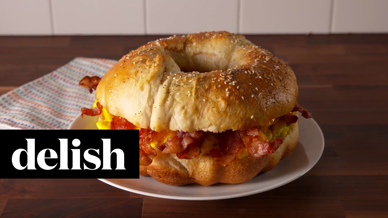 Giant Breakfast Sandwich | Delish