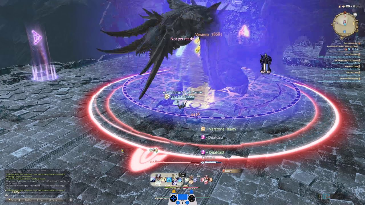 FFXIV | RDM | Solo Nidhogg EX - Walking Only