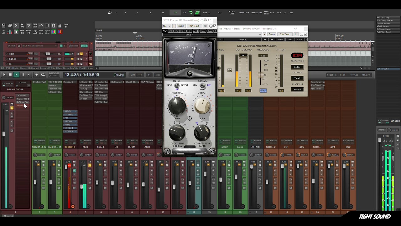 REAPER METAL MIX TEMPLATE (I THE BREATHER)
