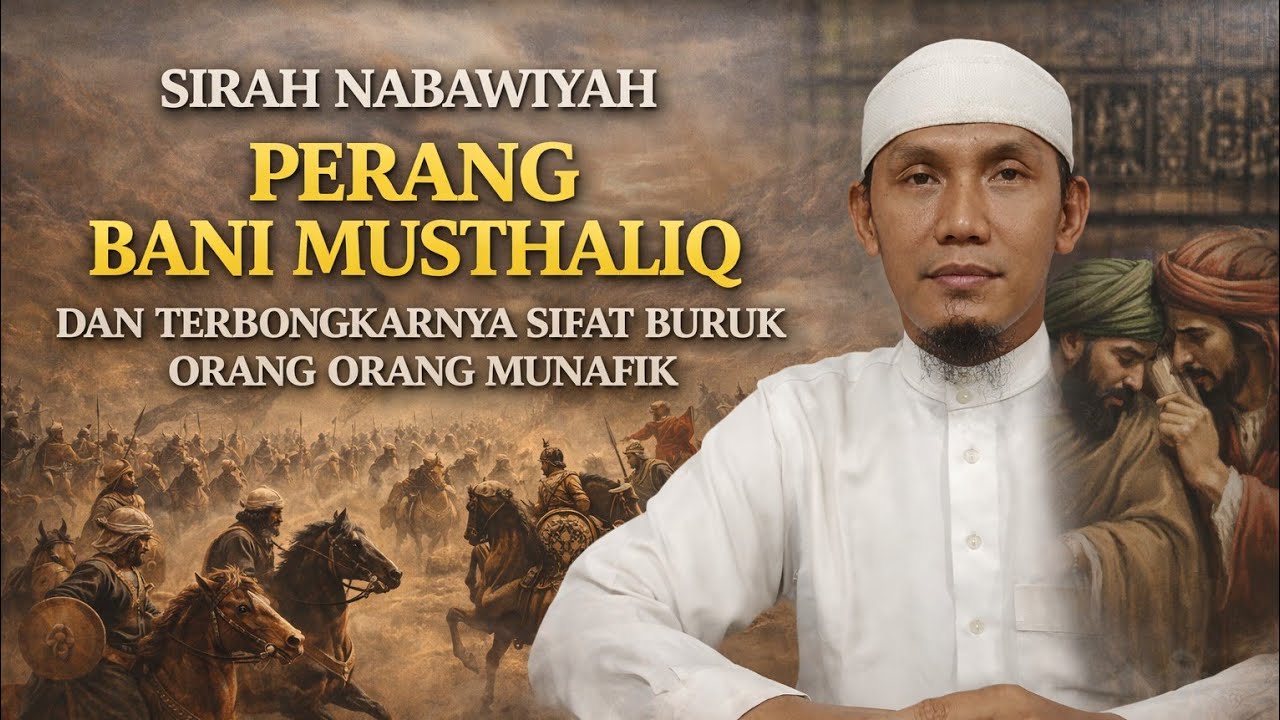 PERANG BANI MUSTHALIK DAN TERBONGKARNYA SIFAT  BURUK ORANG MUNAFIK