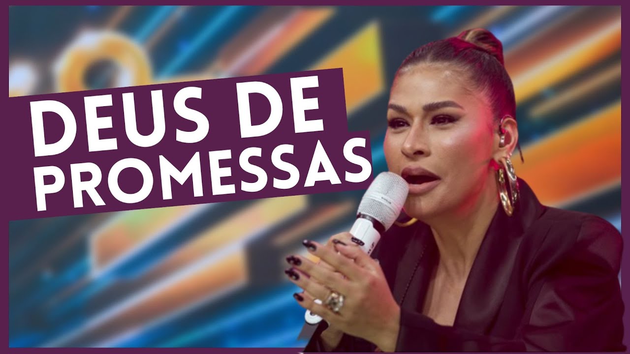 “Deus de Promessas”: Simone canta oração no Faustão na Band