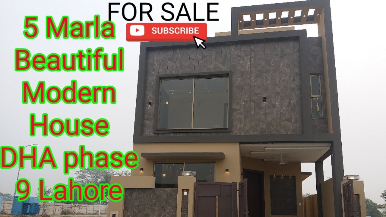 5 Marla Beautiful & Modern House 🏡 25'x45' for sale Phase 9 DHA Lahore | Urdu | Hindi