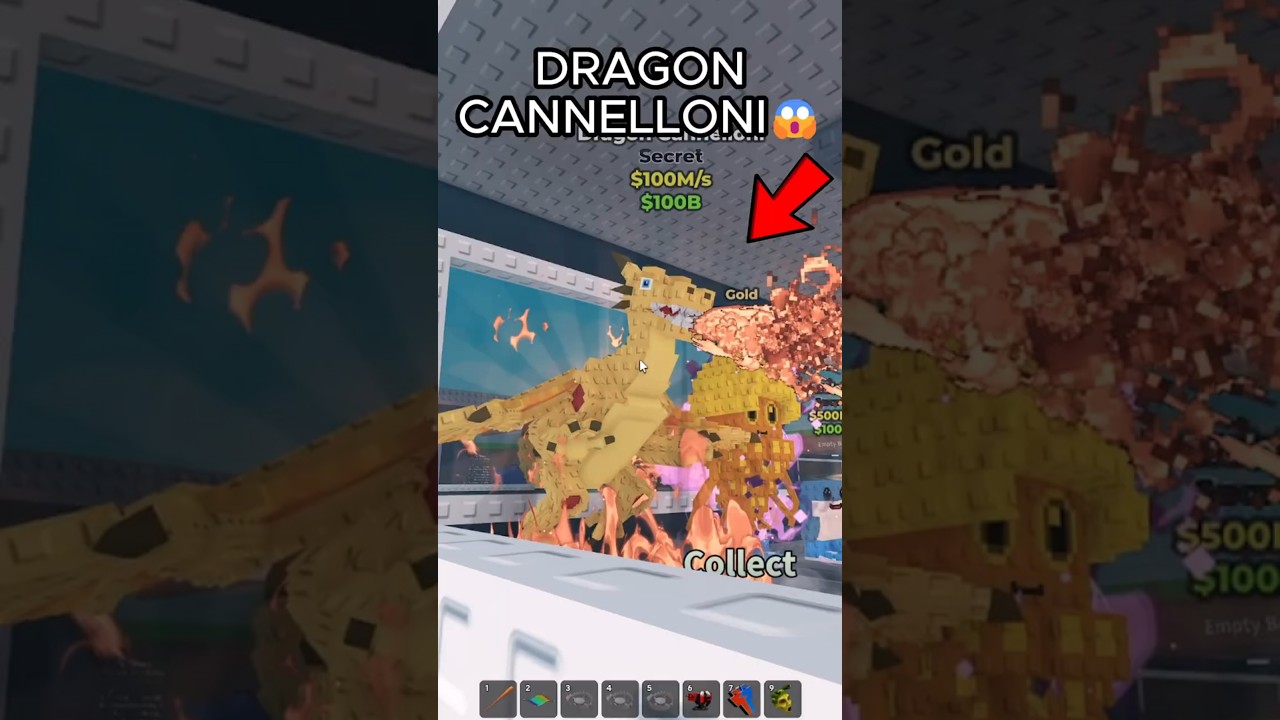 😱Stealing DRAGON CANNELLONI SECRET!  #roblox #stealabrainrot #robloxshorts