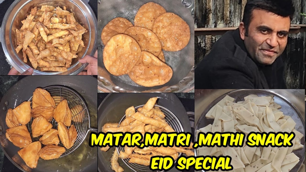 Eid Mubarak Special Matter Namak Pare | Mathri | Mathi Crispy & Tasty Snacks