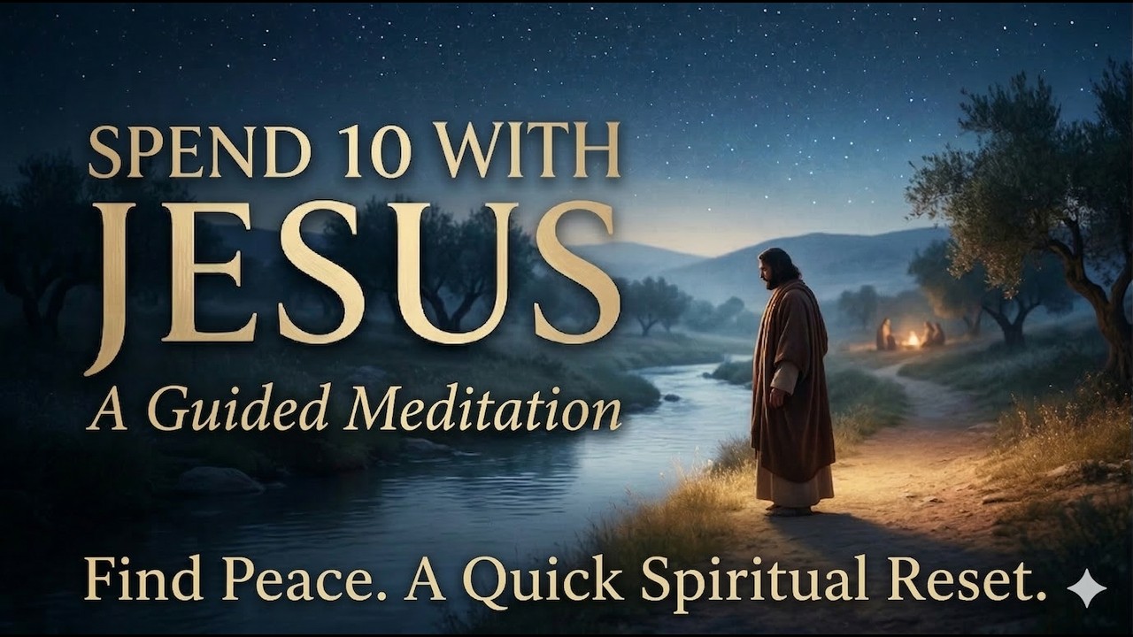 Spend 10 Minutes With Jesus