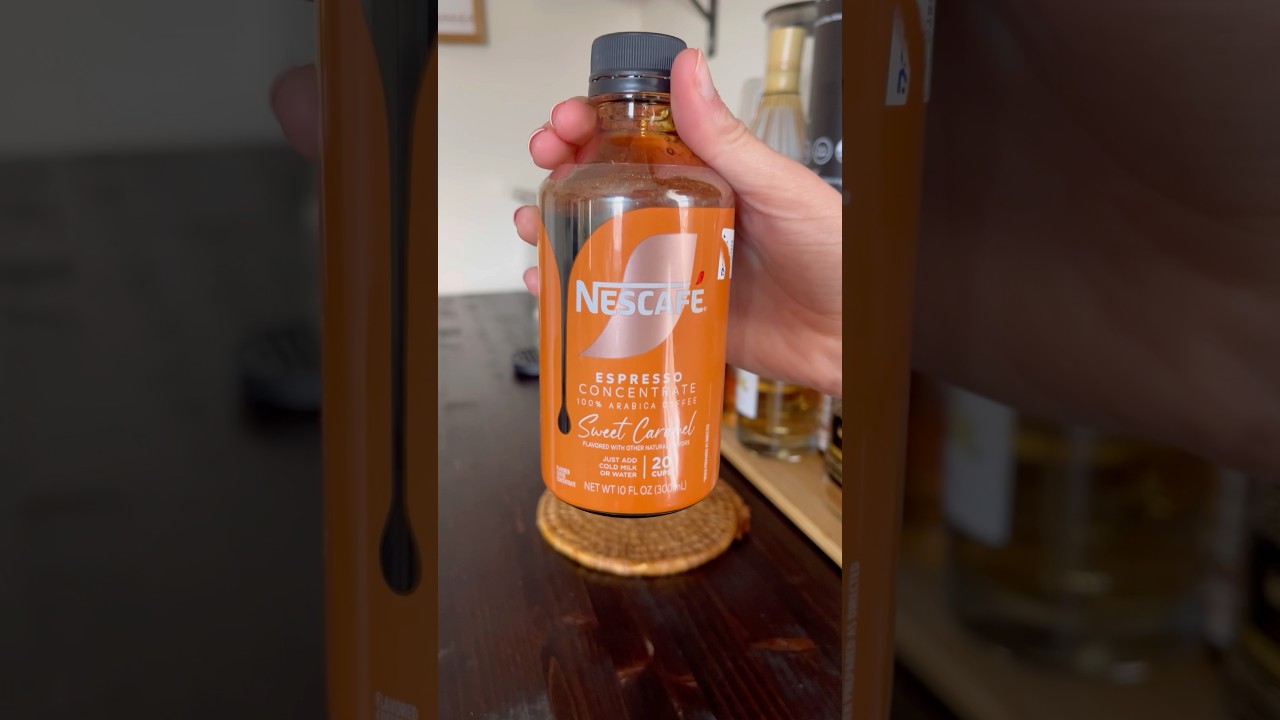 Nespresso Sweet Caramel Espresso Concentrate🧡🤎 