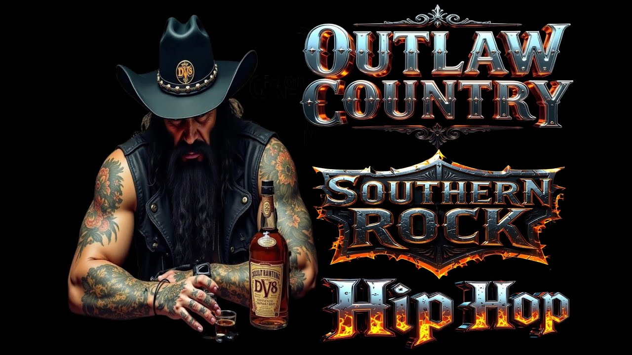 Gritty Southern Rock x Outlaw Country with a Touch of Hip-hop Playlist