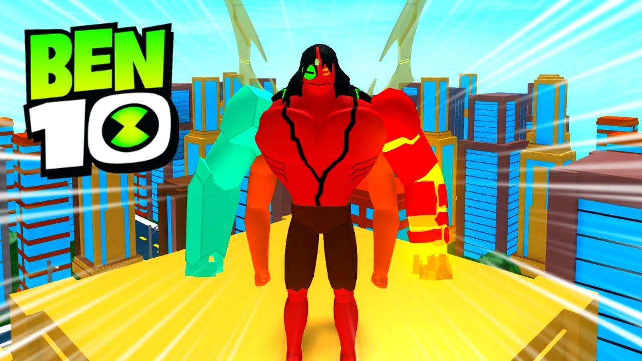 Бен 10 и Кевин 11 &mdash; суперсильные! Roblox Бен 10: Прибытие пришельцев