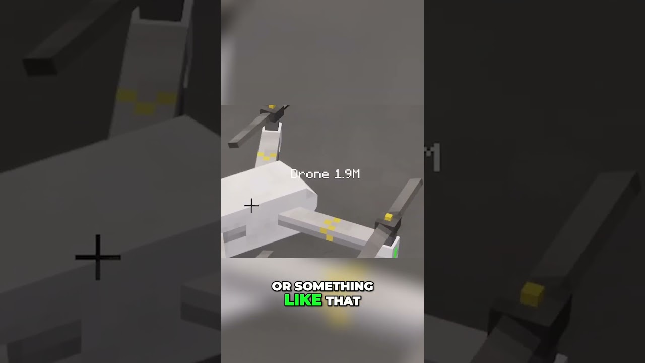 INSANE Minecraft Drone Mod! Recon & Explosives! 