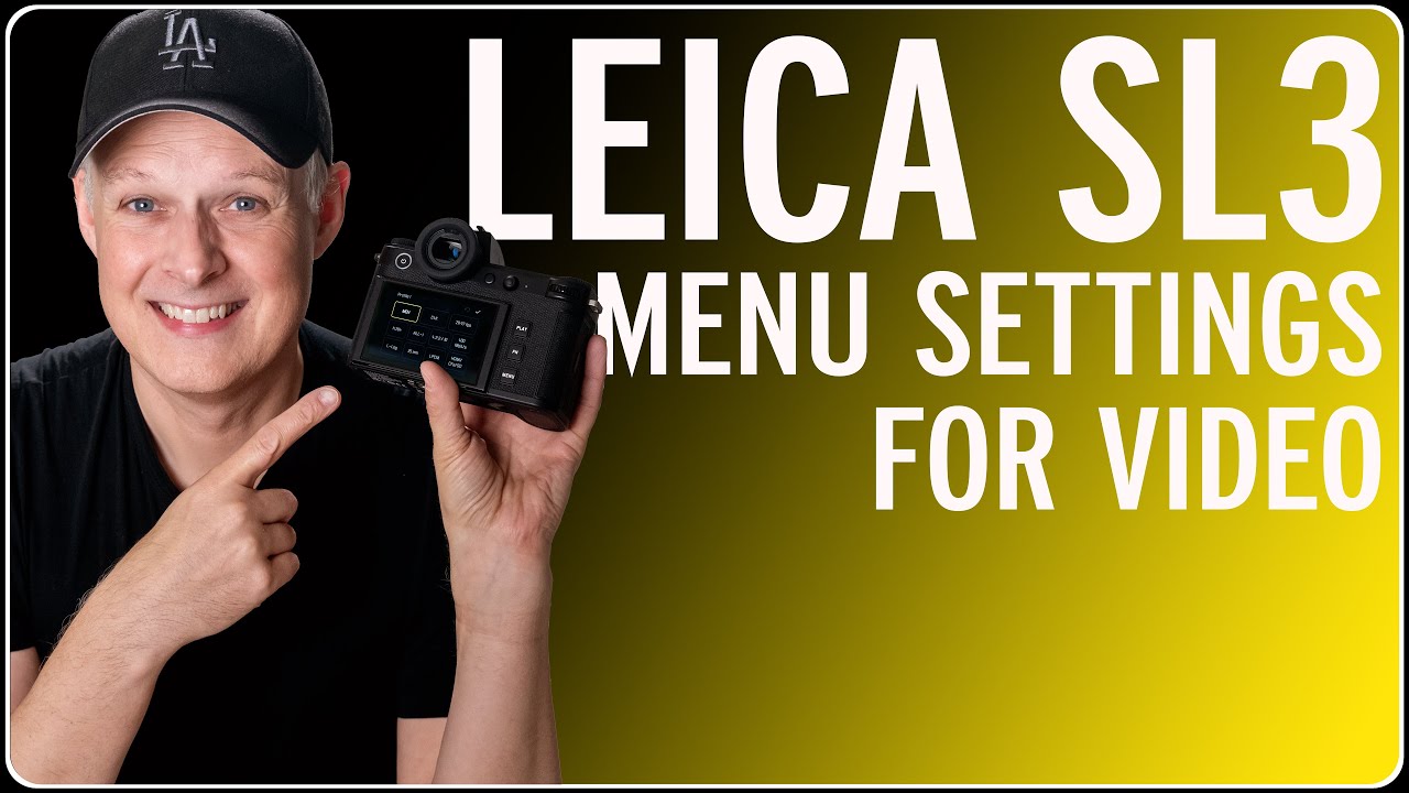 Новое меню Leica SL3: мои настройки и профили для видео