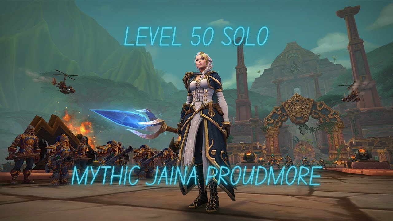 Level 50 Solo Mythic Jaina Proudmore - Battle of Dazar'Alor