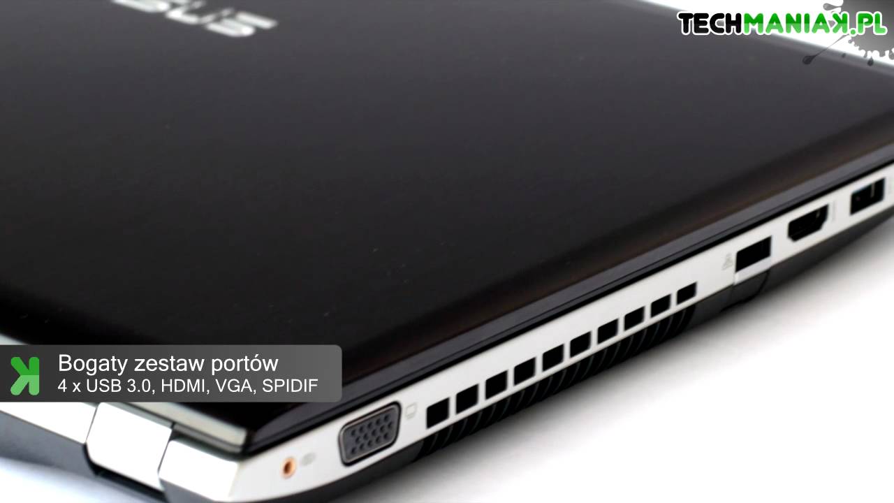 Wideo test i recenzja laptopa ASUS N56VM | techManiaK.pl
