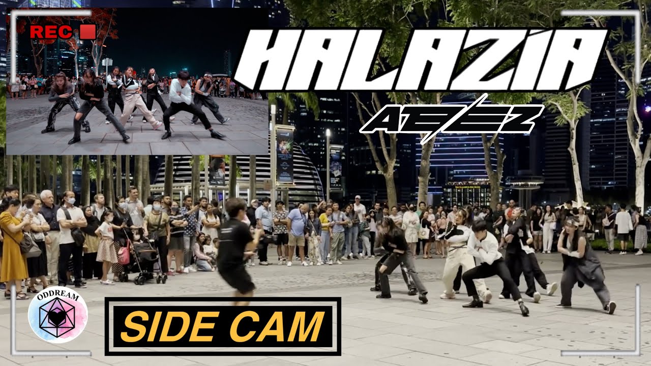 【KPOP IN PUBLIC | SIDE CAM 】ATEEZ(에이티즈) - “HALAZIA” Dance cover by ODDREAM